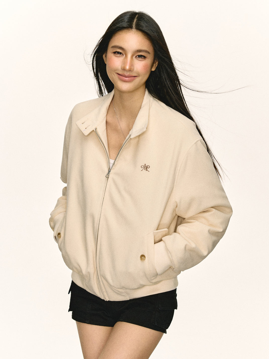 Full-zip Corduroy Jacket