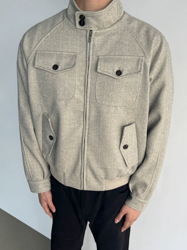 Veste de travail de style grange avec poches 