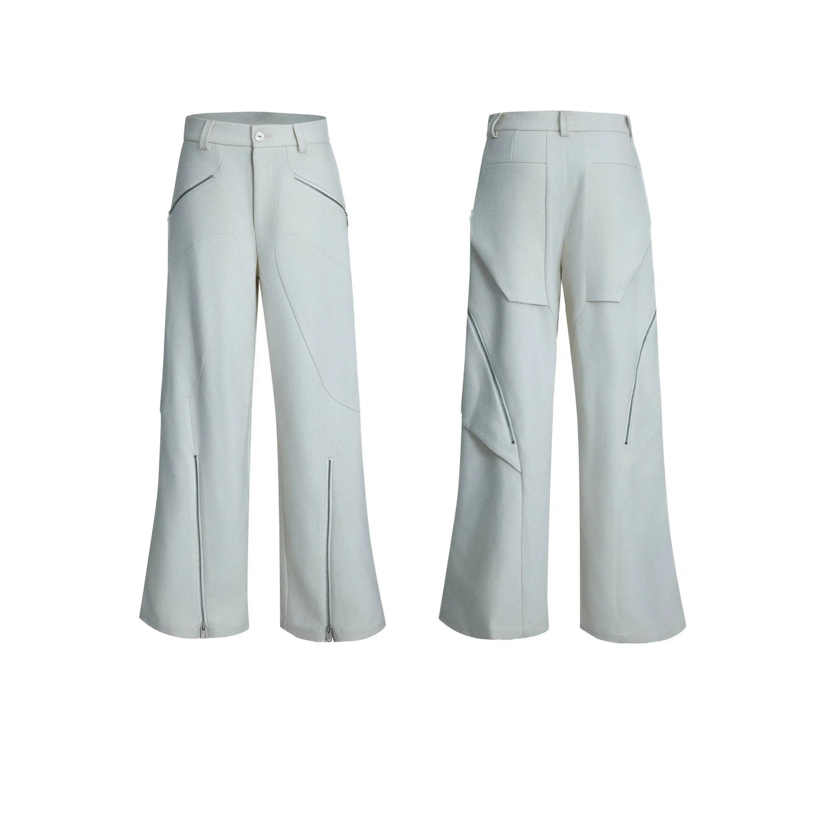 Deconstructed Zipper Suit Set