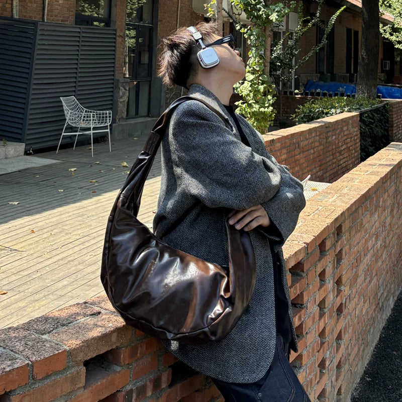 حقيبة دلو كروس بودي ريترو PU 