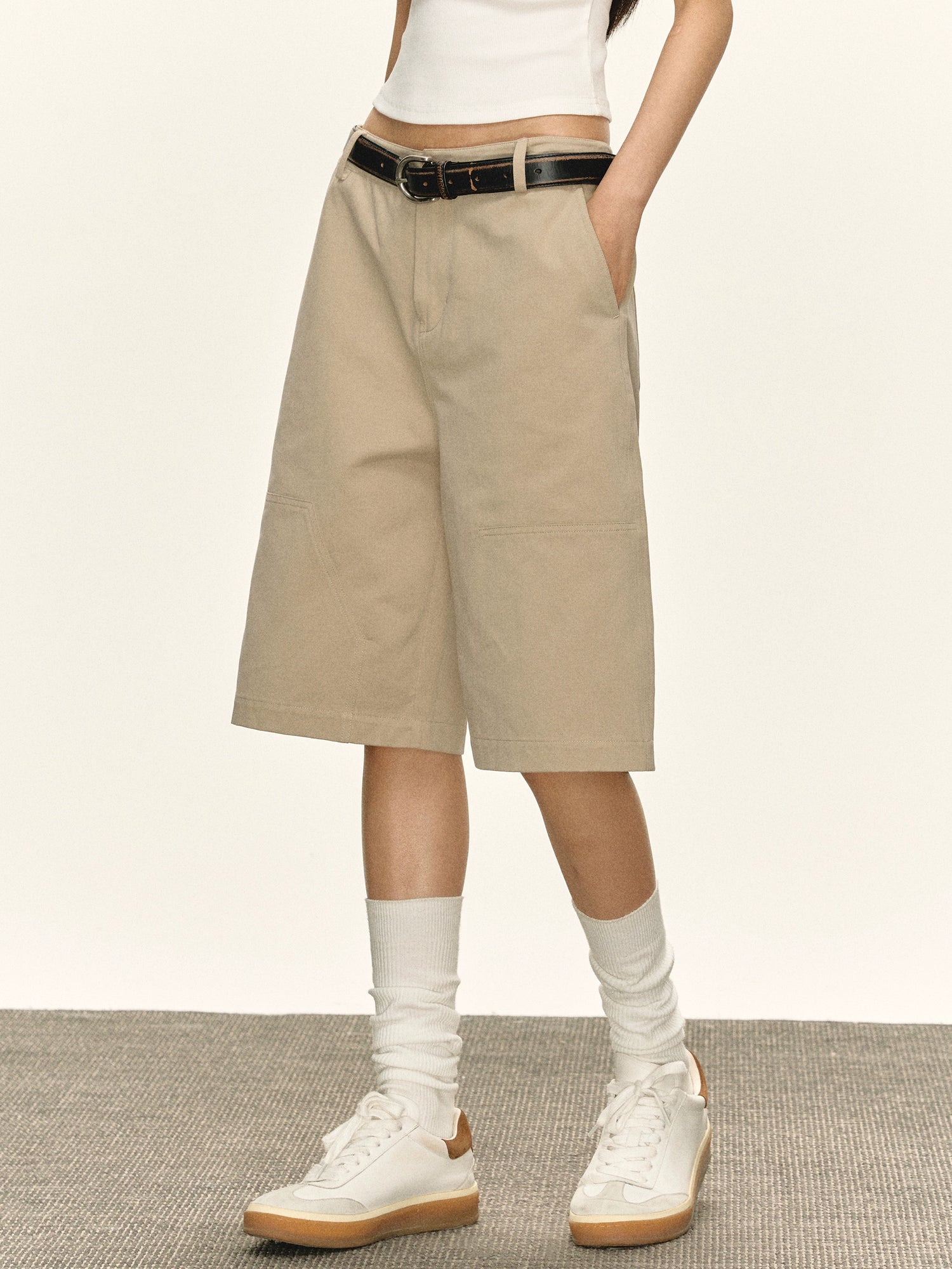 Retro Design Casual Wide Leg Pants