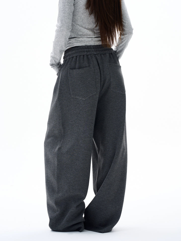 Wide-Leg Relaxed Fit Pants