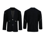 Deconstructed Zipper Suit Set