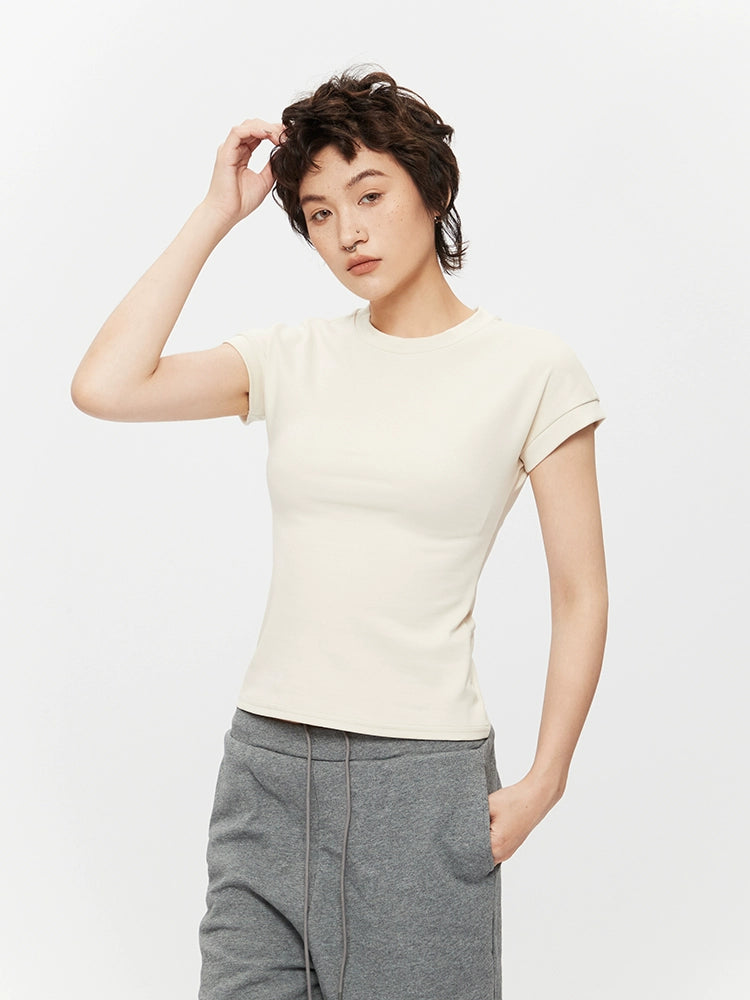 Slim Fit Short Sleeve Crewneck T-Shirt