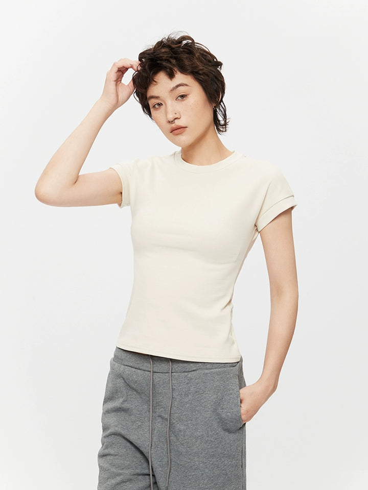 Slim Fit Short Sleeve Crewneck T-Shirt