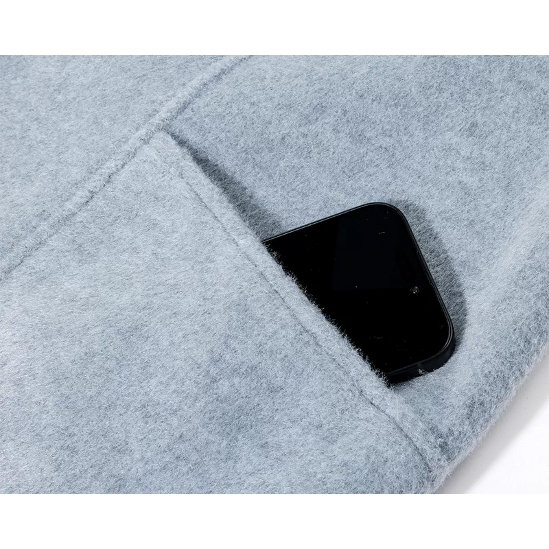 Korean Style Loose Wool Short Coat