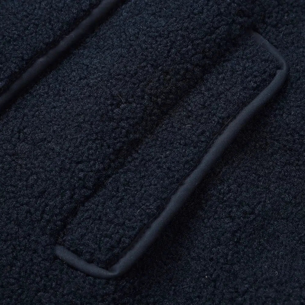 Wool Blend Asymmetrical Coat