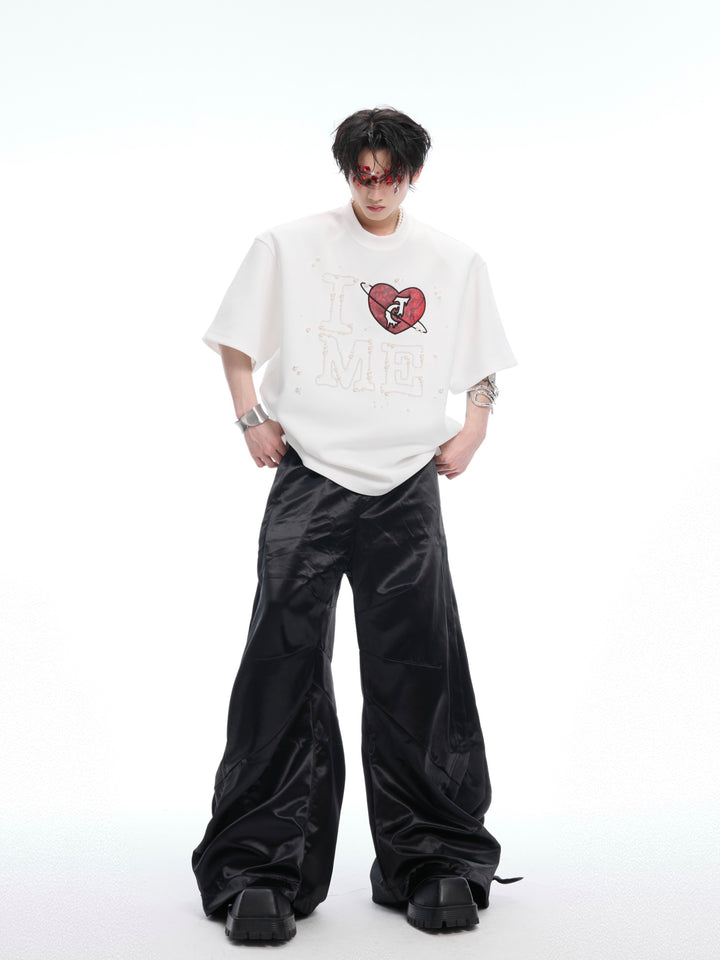 Pearl Hand-Sewn Loose Fit T-shirt