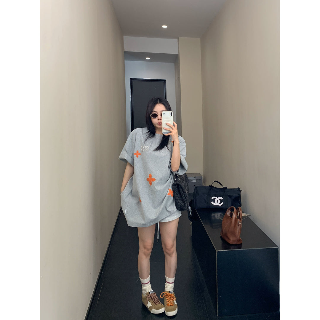 Cotton Loose Fit Short Sleeve