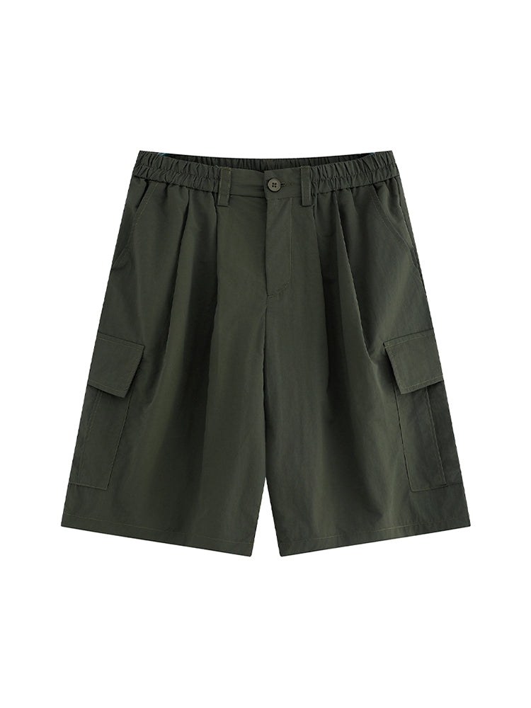 Multi-Pocket Cargo Shorts