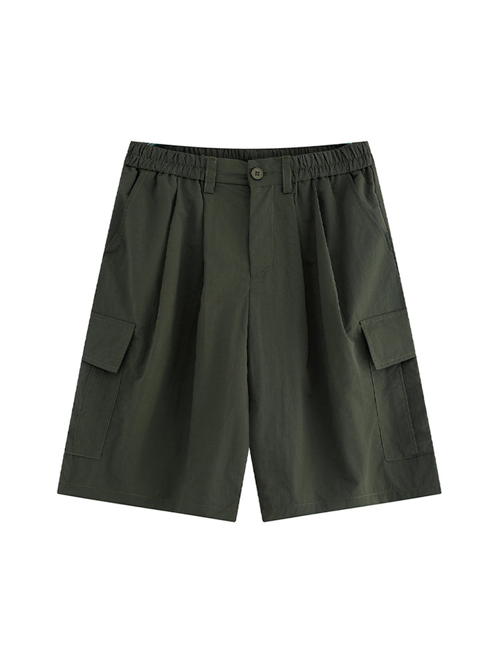 Multi-Pocket Cargo Shorts