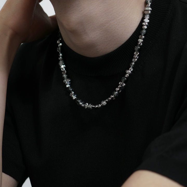 Cat's Eye Stone Beaded Necklace