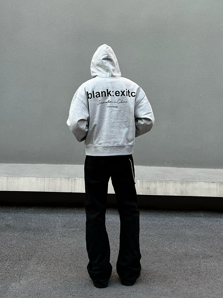 سويت شيرت ب hood مع طباعة 