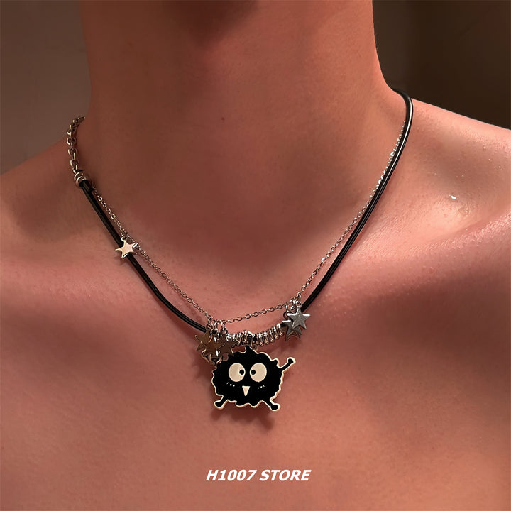 Beaded Hip-hop Style Clavicle Necklace