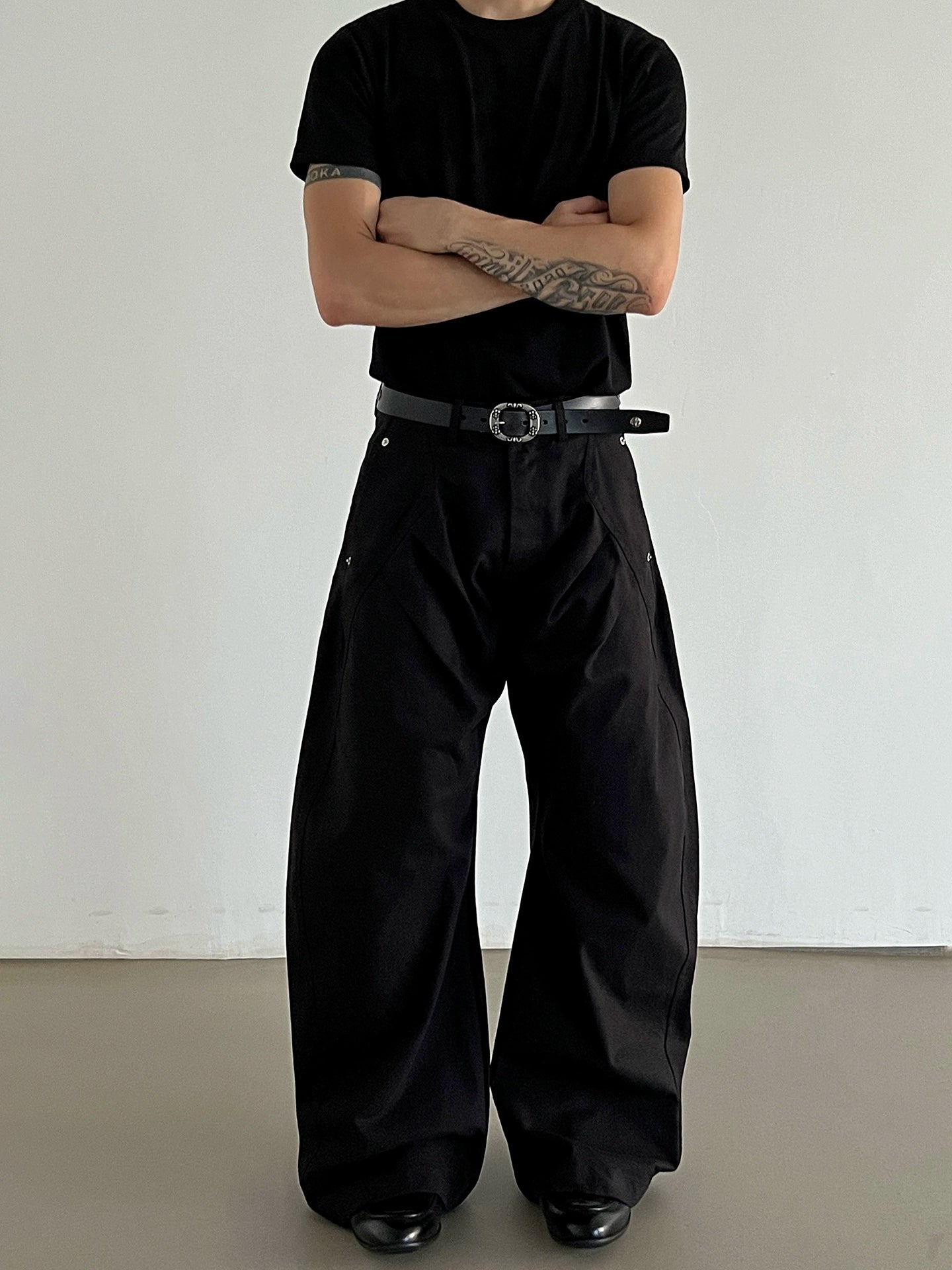 Loose Wide-Leg Casual Pants