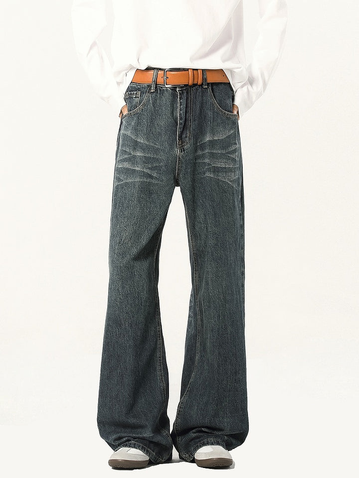 Casual Loose Straight-Leg Jeans