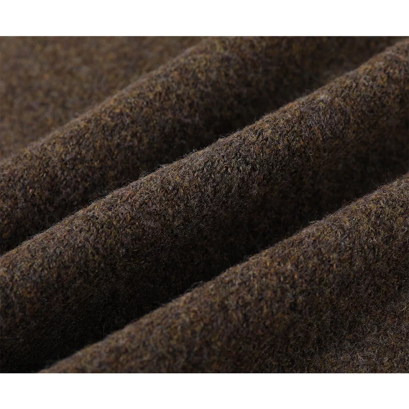 Cartoon Dog Jacquard Crew Neck Sweater