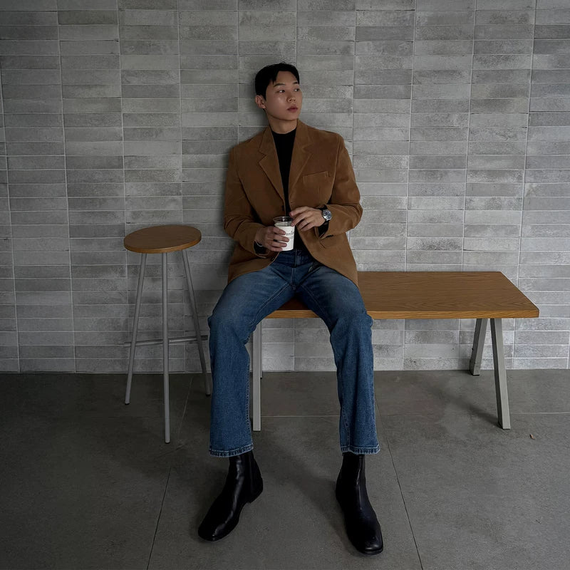 Retro Slim Straight Leg Jeans 