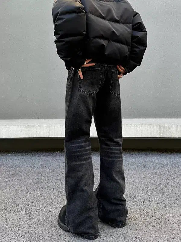 Vintage Straight Flared Jeans