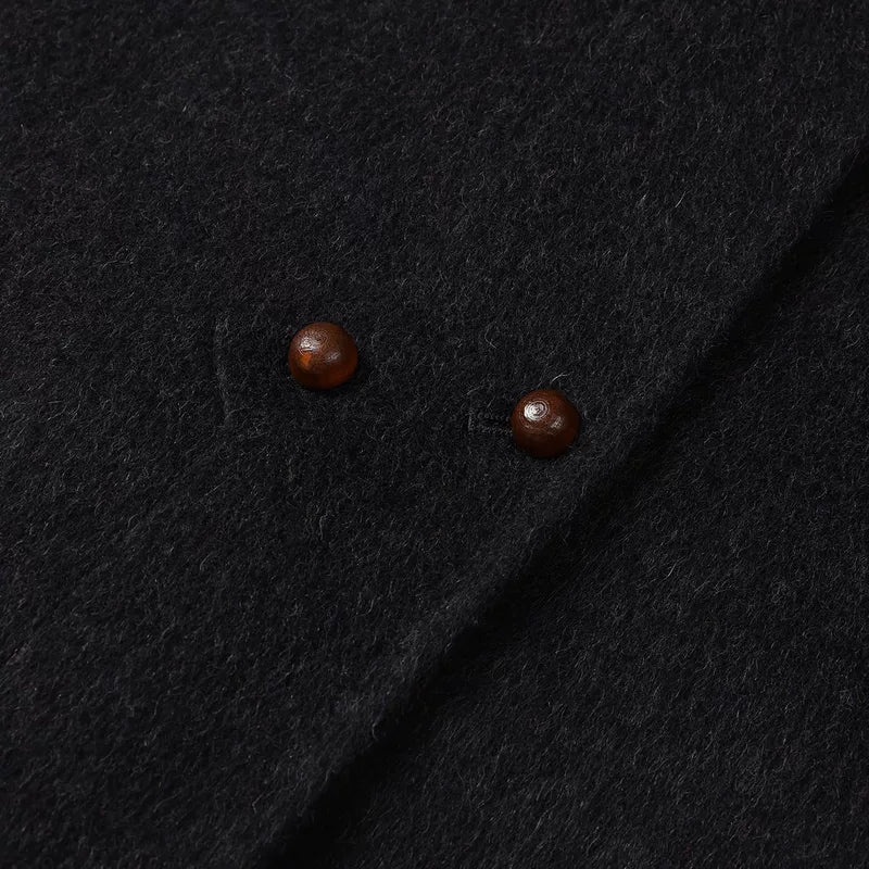 Mid-Length Double-Faced Wool Coat