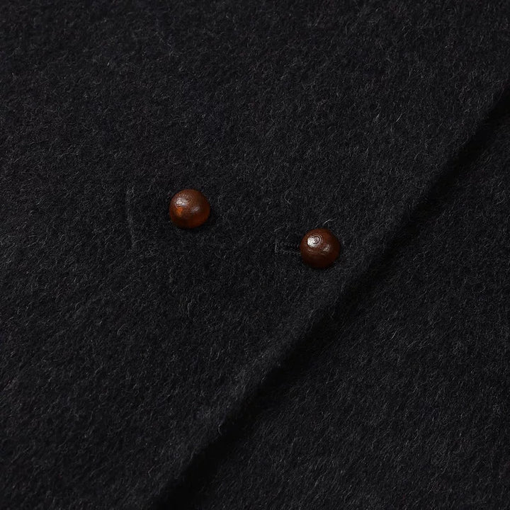 Mid-Length Double-Faced Wool Coat