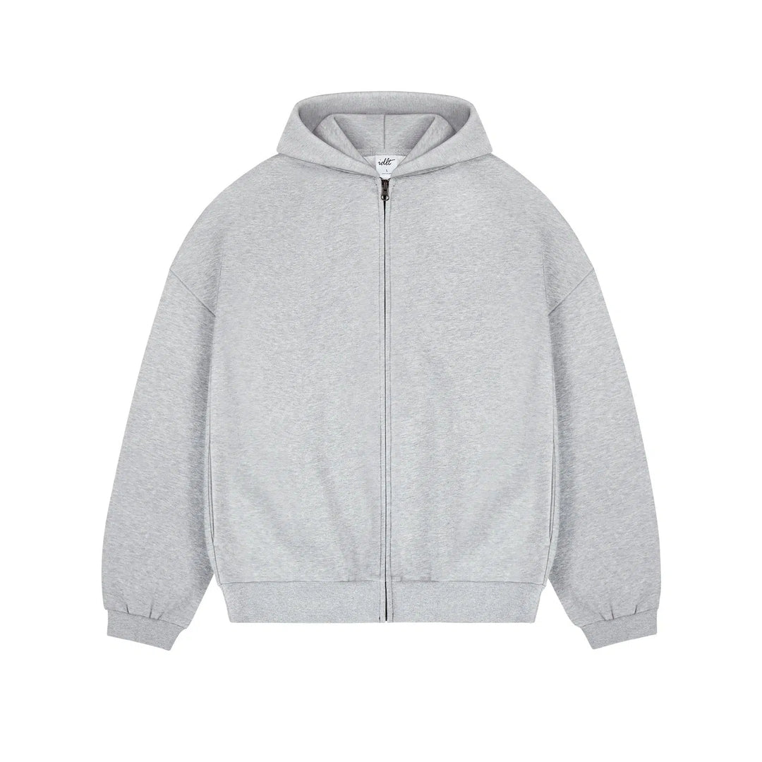 Velvet Hoodie Zipper Jacket
