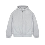 Velvet Hoodie Zipper Jacket