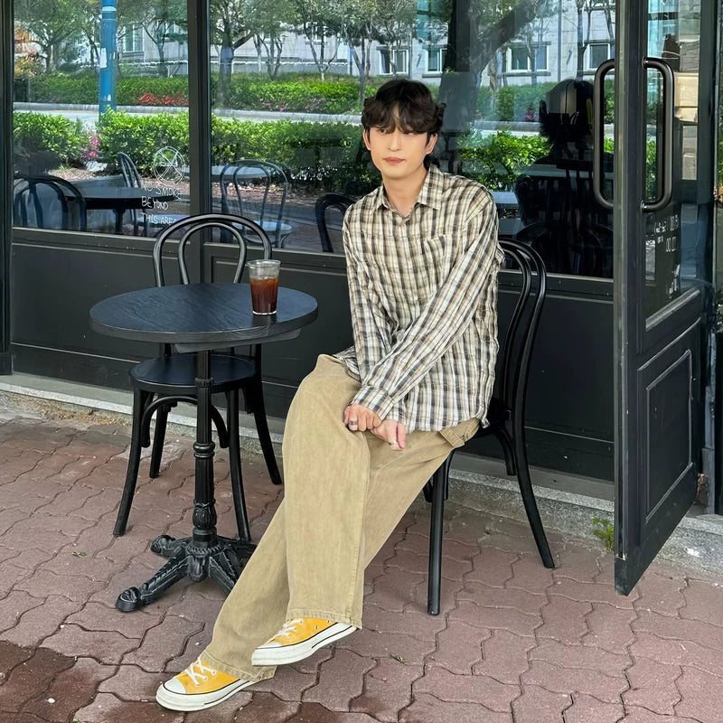 Breda ben cargobyxor i lös passform 