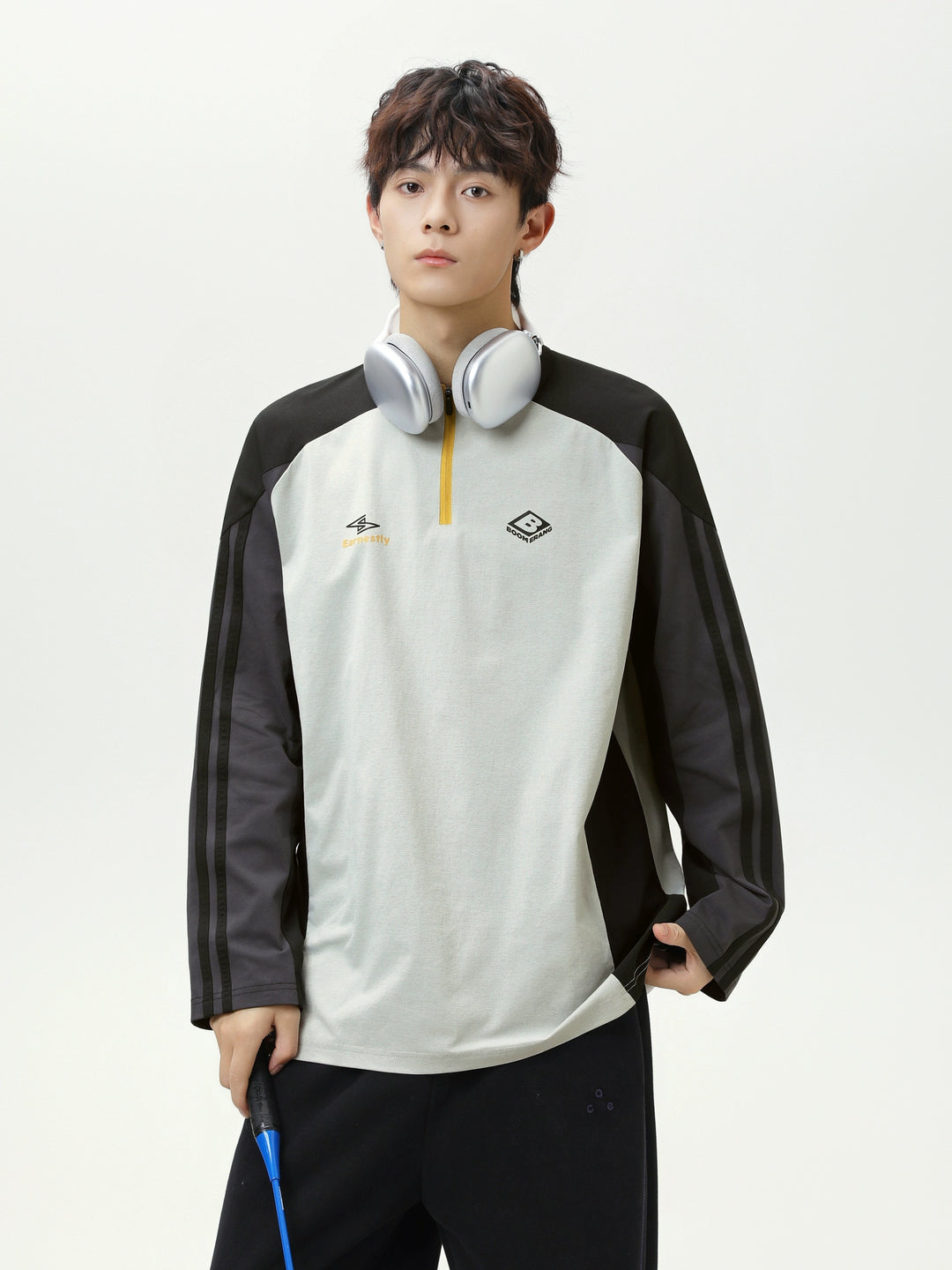 Half Zip Quick-Dry Cycling Pullover