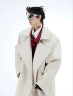 Heavyweight Woolen Knee-Length Coat