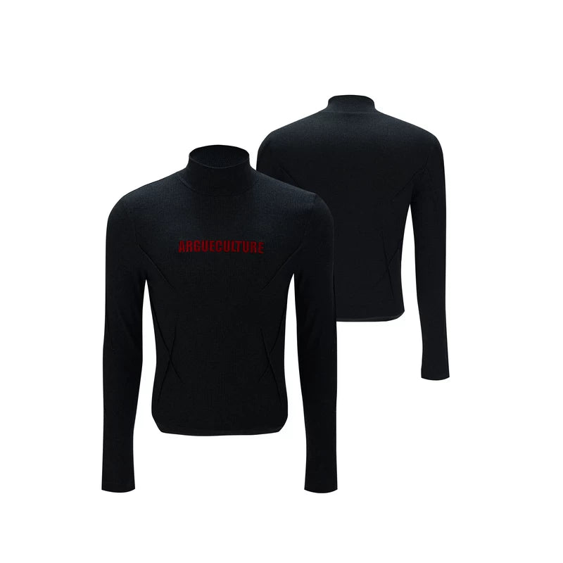 High-Neck Slim-Fit Base Layer Pullover