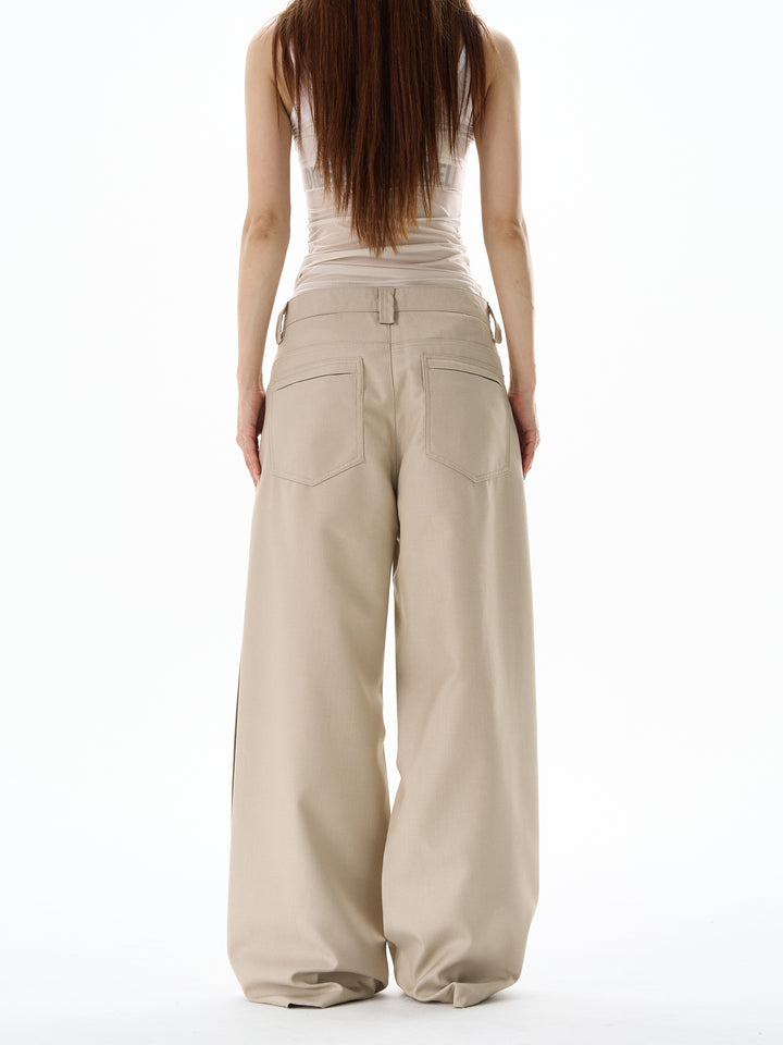 Wide Leg Casual Pants
