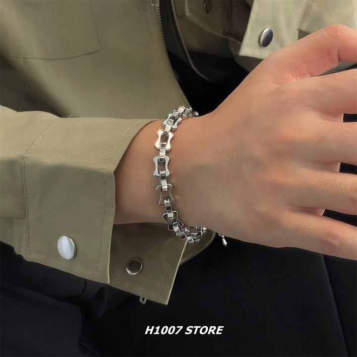 Titanium Steel Hip-hop Bracelet