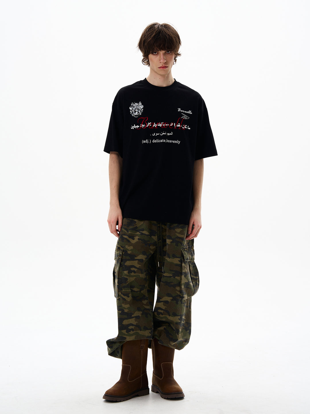 Embroidered Jersey Short-Sleeve T-Shirt