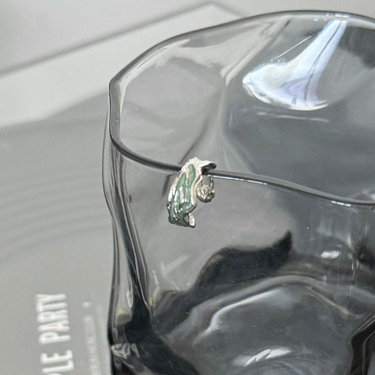 Sterling Silver Asymmetrical Ear Cuff Clip