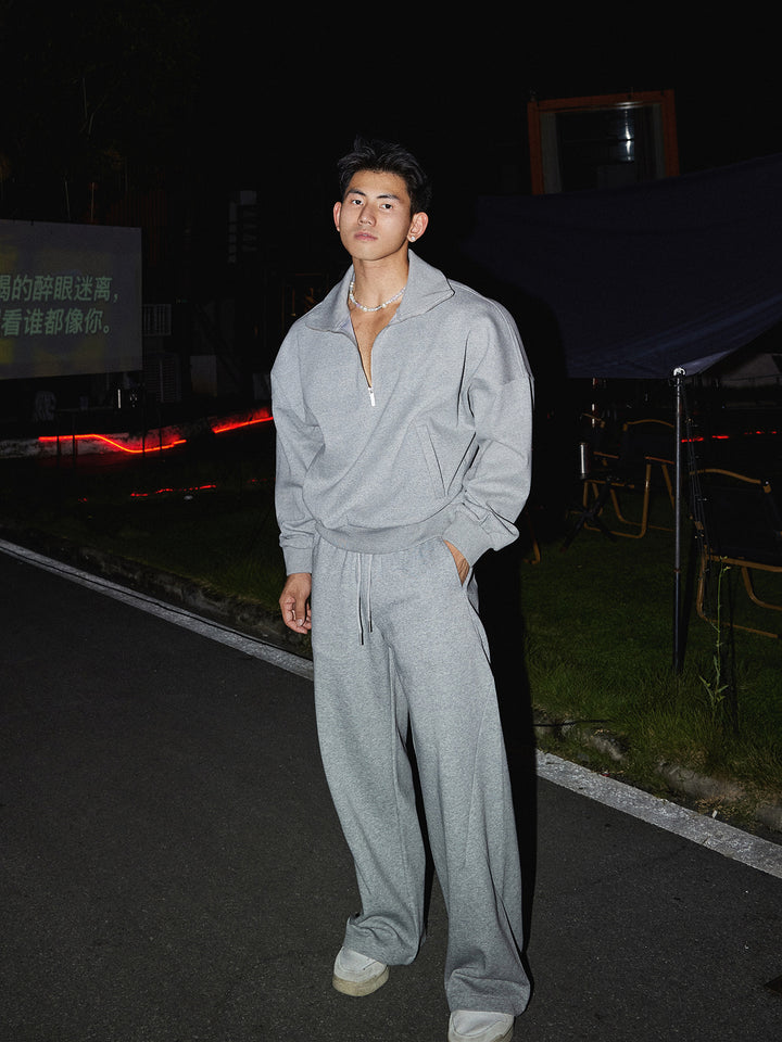 Pantaloni sportivi in felpa versatili con vestibilità comoda 