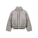 Stand Collar Insulated Cotton Jacket