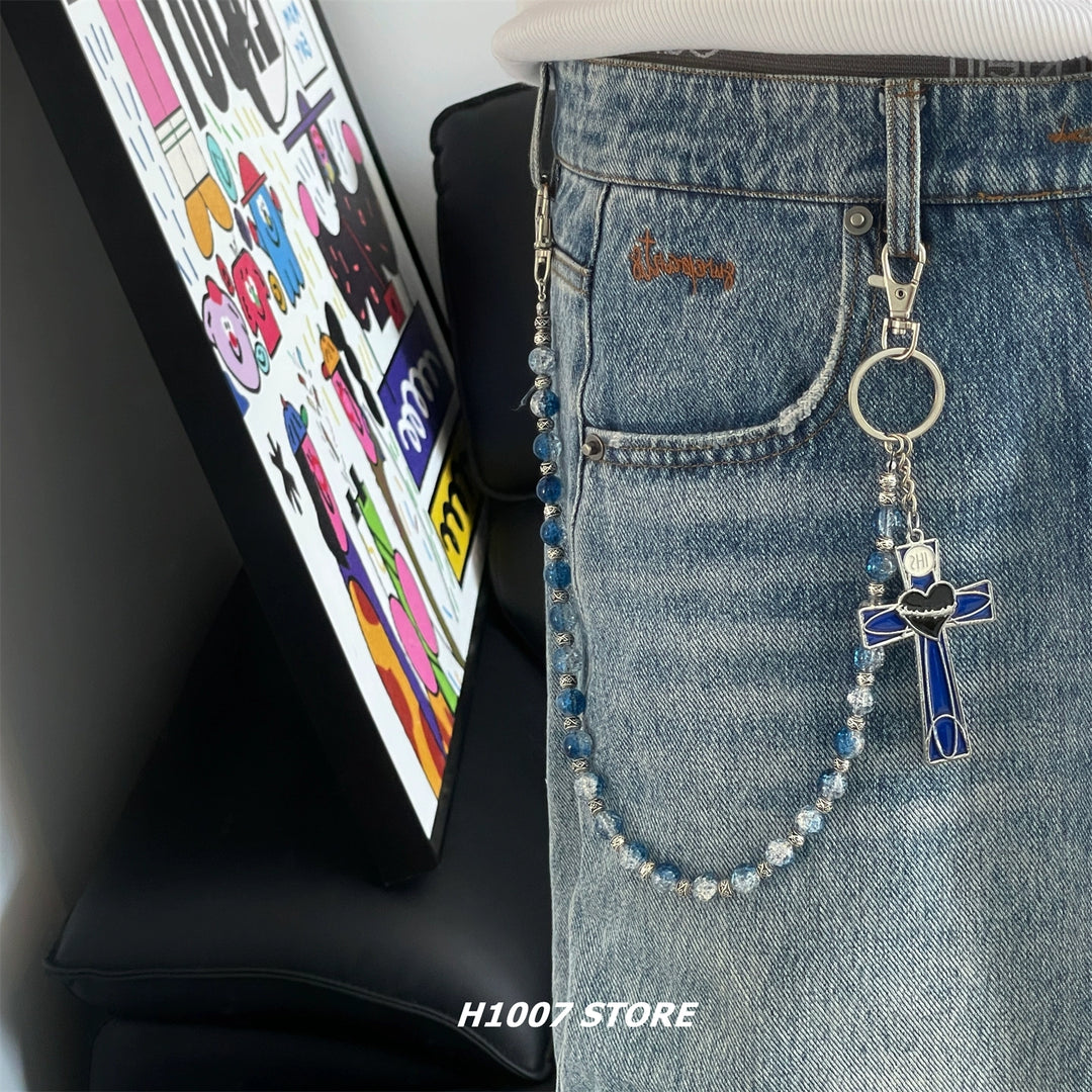 Perlen Hip-hop Stil Hosen Ketten Zubehör 