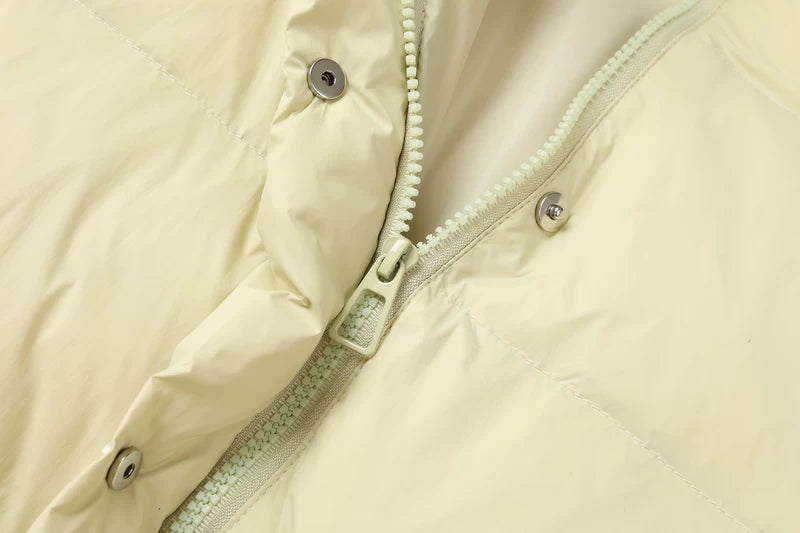 Anka Ned Puffjacka med Scarf 