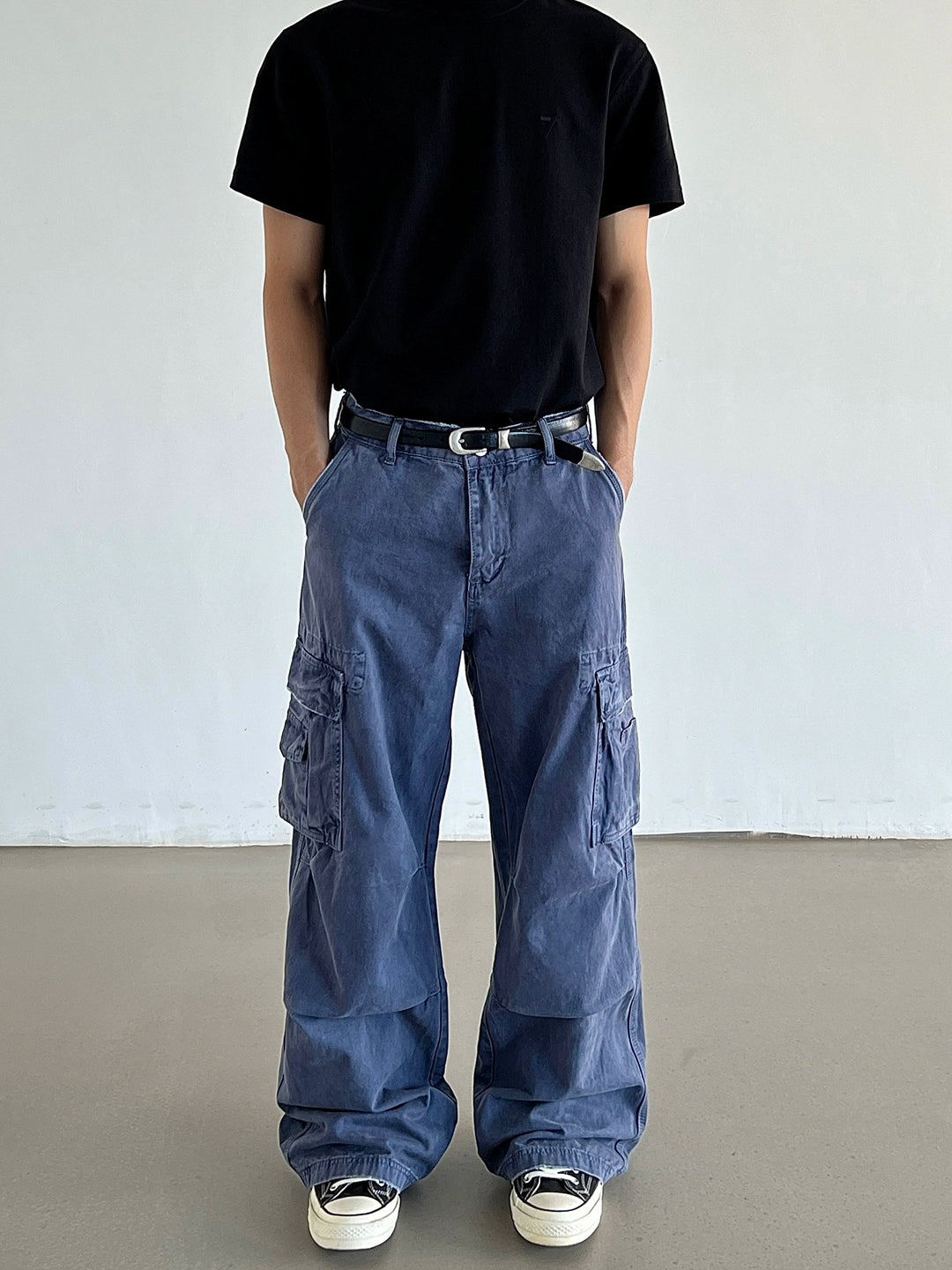 Loose Fit Multi-Pocket Cargo Pants