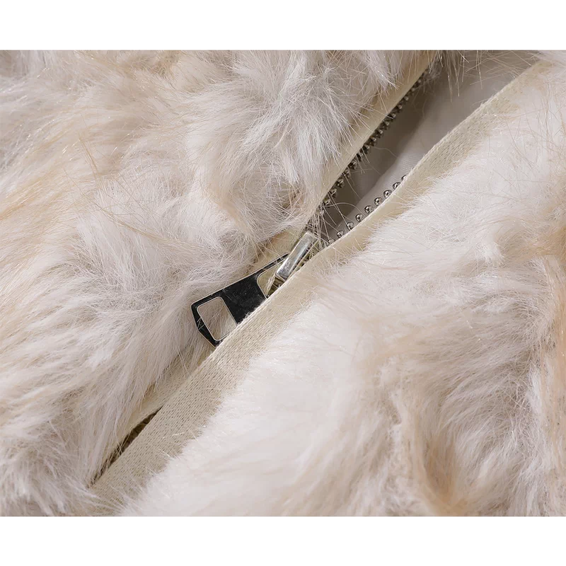 Chaqueta de manga de punto con parche de piel sintética 