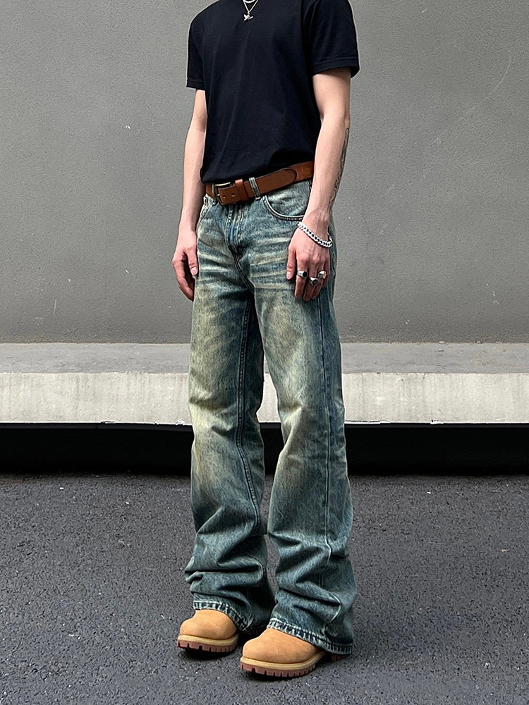 Slim Fit Straight Leg Jeans