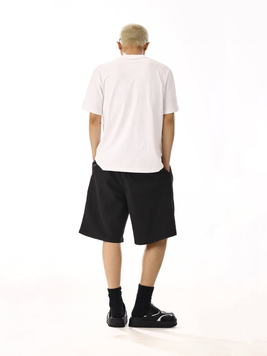 Black Loose Fit Shorts