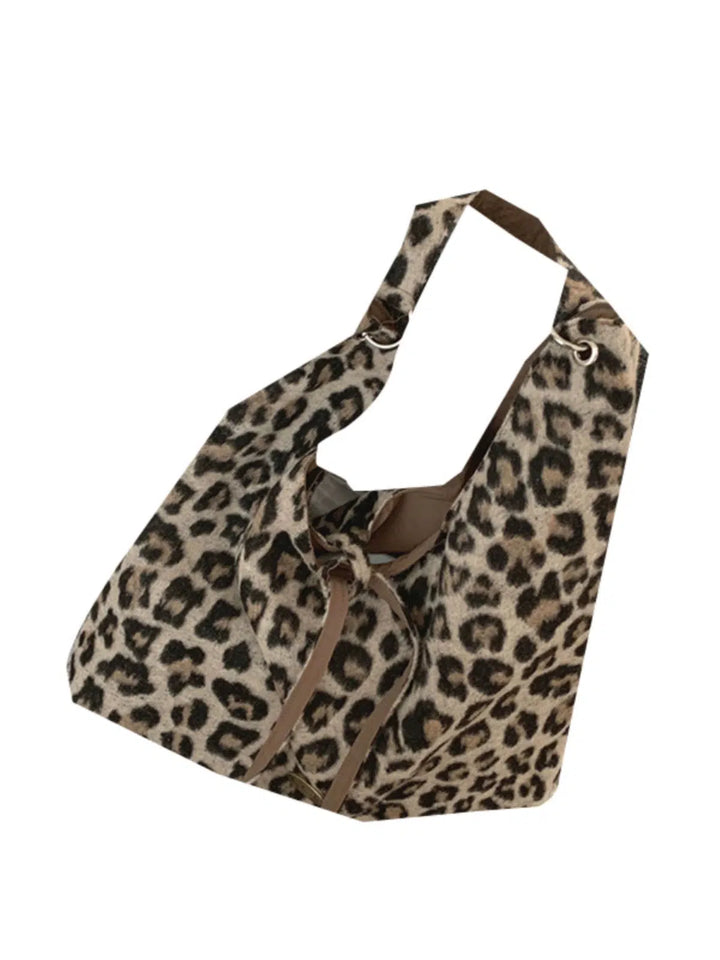 Large Capacity Leopard Print Tote Bag