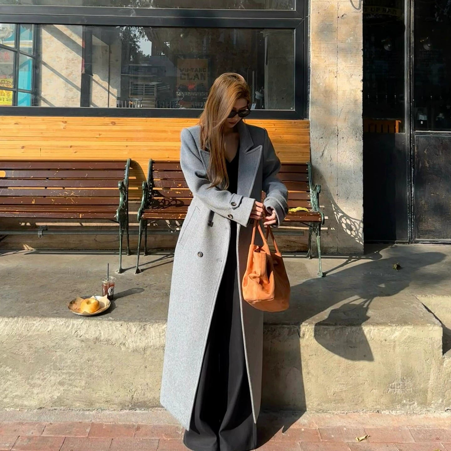 Long Wool Coat Autumn Winter Classic