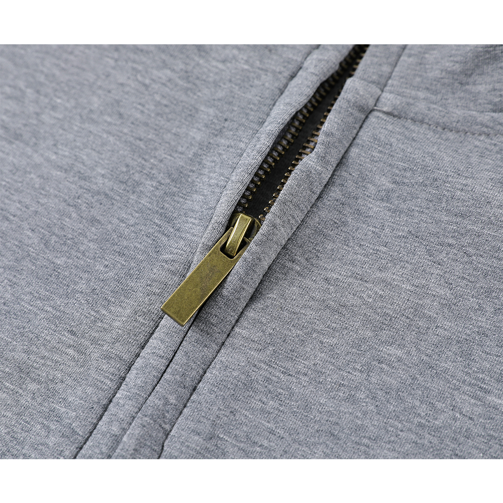 Stand Collar Sweatshirt and Wide Leg Pants
