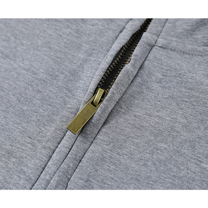 Stand Collar Sweatshirt and Wide Leg Pants