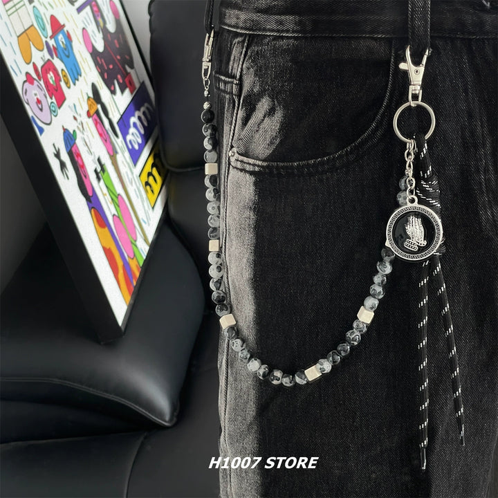 Perlen Hip-hop Stil Hosen Ketten Zubehör 