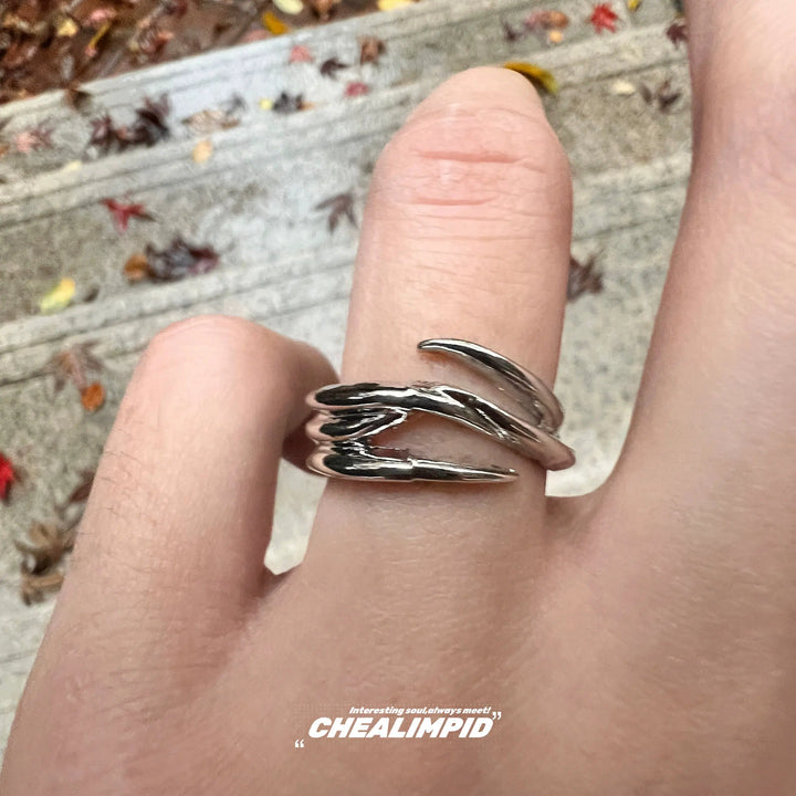 Irregular Claw Open Ring
