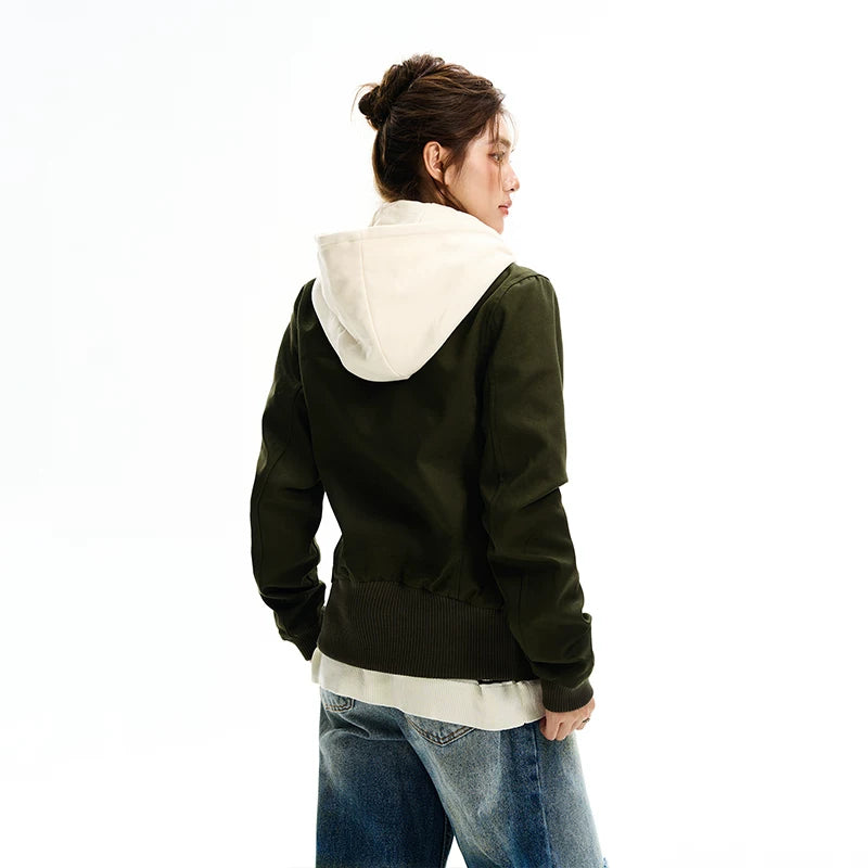 Odpinana kurtka robocza krótka z kapturem 